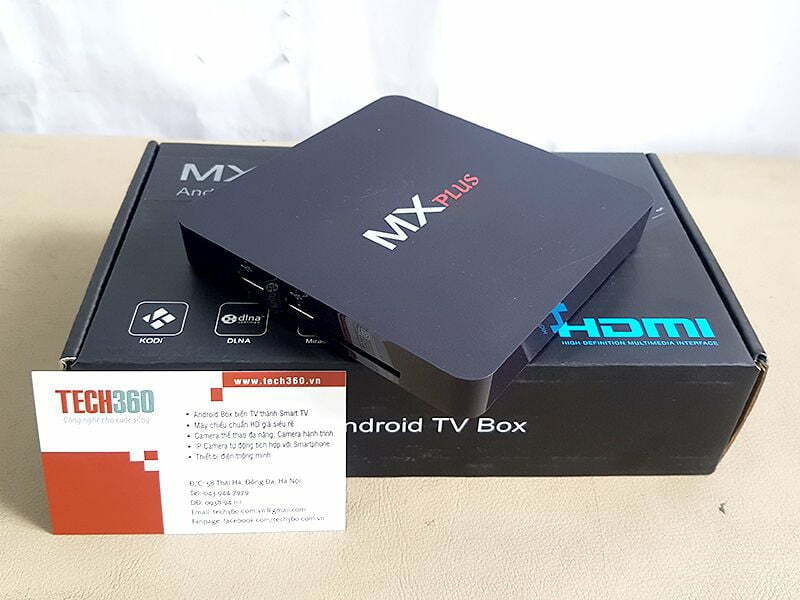 Android TV Box MX Plus và chuột bay KM800