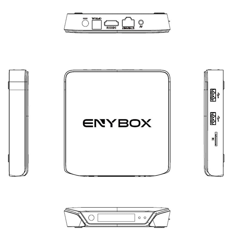 android tv box enybox x1