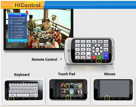 Hicontrol – biến chiếc smartphone của bạn thành điều khiển từ xa Android TV Box Himedia