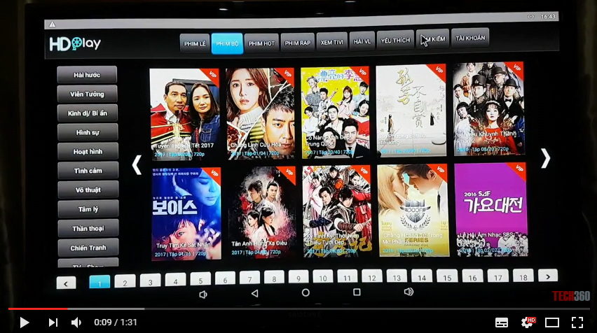 Kiwibox S8 Pro Xem phim online HD
