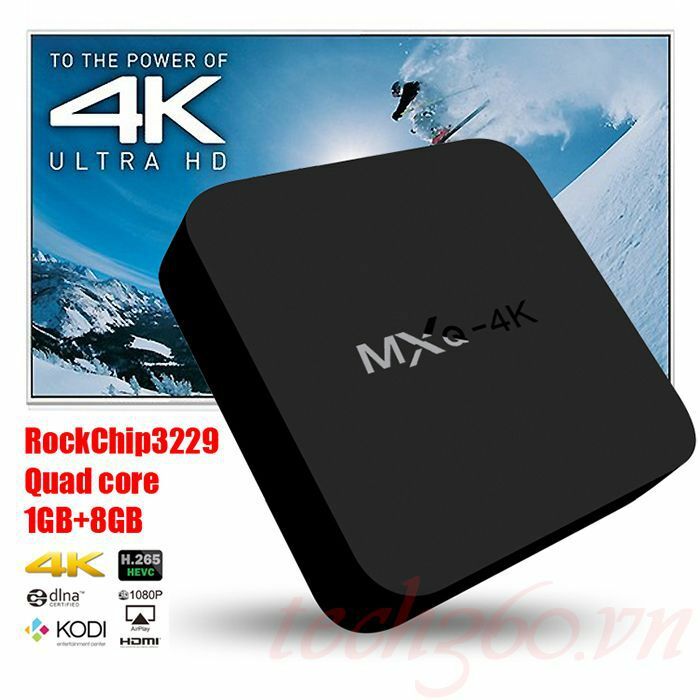 Android TV Box MXQ 4K giá rẻ chính hãng