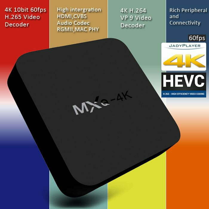 Android TV Box MXQ 4K giá rẻ chính hãng