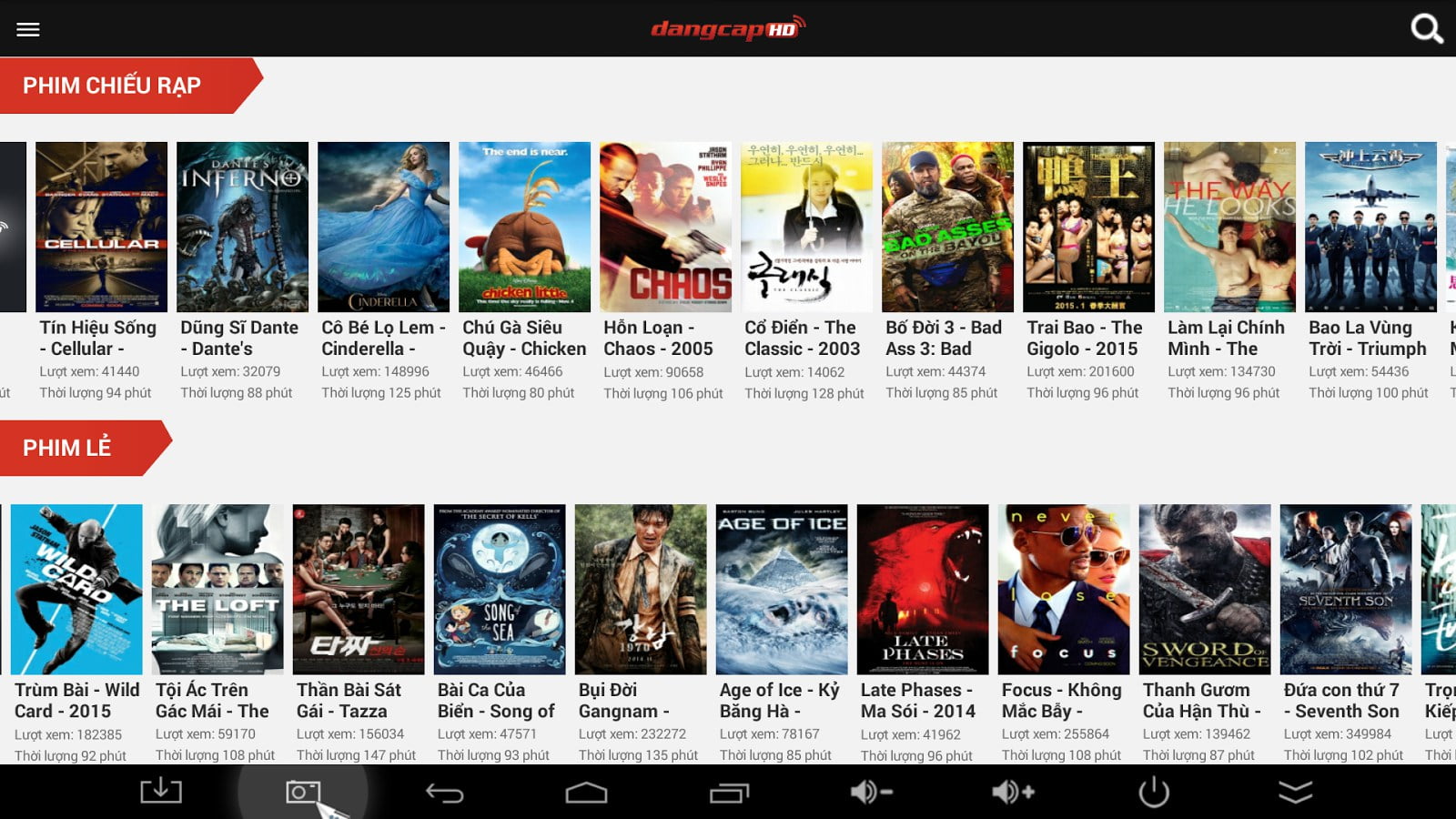 Các ứng dụng xem phim online cho Android TV Box