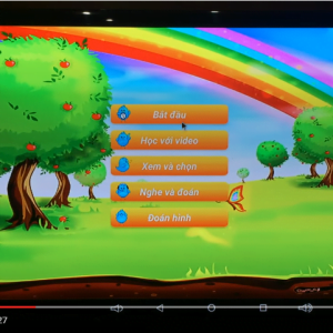 Android Tivi Box Sunvell T95U Pro - Ứng dụng học tập cho bé