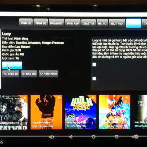 Box tivi Sunvell T95U Pro - Ứng dụng xem phim Online HD siêu mượt