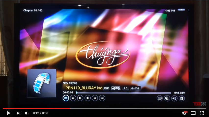 Android TV Box Sunvell T95U Pro - Chạy Bluray ISO trơn tru mượt mà