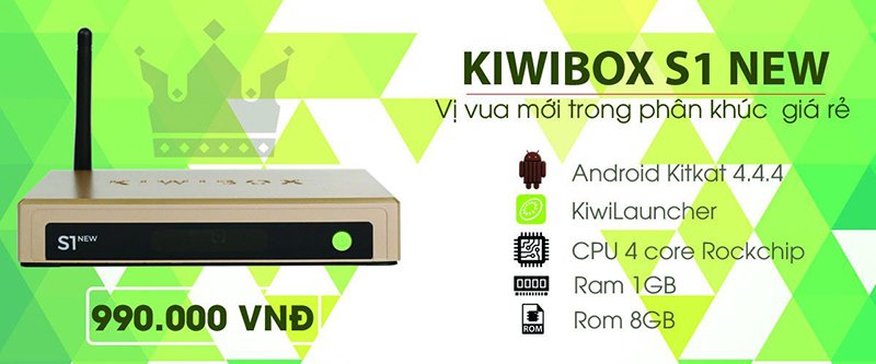 android tv box kiwibox s1 new 2017